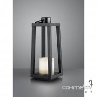 Декоративный светильник с эффектом мерцания пламени Reality Lights Loja R55176132 Черный
