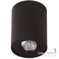 Точечный светильник накладной Maxlight Basic Round C0068 хай-тек, черный, металл