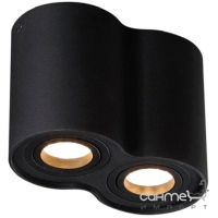 Точечный светильник накладной Maxlight Basic Round II C0086 хай-тек, черный, металл