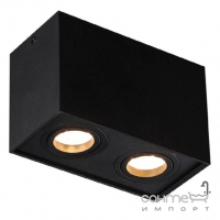 Точечный светильник накладной Maxlight Basic Square II C0089 хай-тек, черный, металл