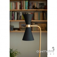 Настольная лампа Maxlight Cornet T0039 конструктивизм, черный, золотой, металл