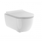 Унітаз підвісний безободковий з сидінням soft-close Devit Art 2.0 3020140 білий глянсовий