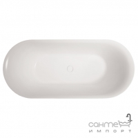 Окремостояча ванна з литого каменю Balteco Fiore 160 біла