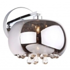Настенный светильник Maxlight Monaco W0076-01D модерн, хром, зеркально стекло, металл