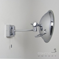 Дзеркало для ванної кімнати з мотузковим вимикачем Astro Lighting Gena 1097001 Хром Полірований