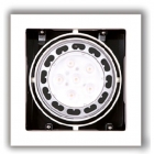 Точечный светильник встраиваемый Maxlight Matrix I H0059 хай-тек, металл, белый