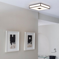 Потолочный светильник для ванной Astro Lighting Mashiko 400 Square 1121013 Бронза