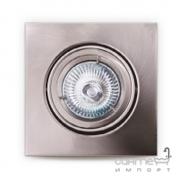 Точечный светильник встраиваемый Maxlight H0040 хай-тек, металл, сатиновый никель