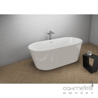 Окрема акрилова ванна Polimat Uzo 160x80 біла/кольорова