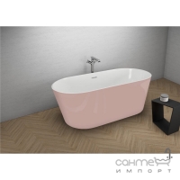 Отдельностоящая акриловая ванна Polimat Uzo 160x80 белая/цветная