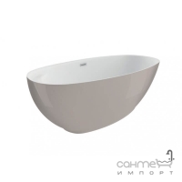 Окремостояча ванна Polimat Kivi 165x75 біла/кольорова