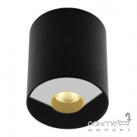 Точковий світильник накладний Maxlight Pet Round C0151 хай-тек, чорний, метал, скло