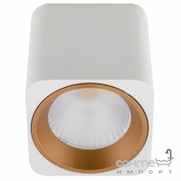 Точковий світильник накладний Maxlight Tub C0156 білий, метал