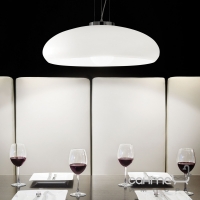 Люстра подвесная Ideal Lux Aria 059679 модерн, белый, хром, металл, окисленное стекло
