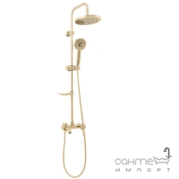 Змішувач для ванни з душовою стійкою Rea Luis GoldREA-P7006 золото