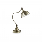 Настільна лампа Ideal Lux Amsterdam 131733 класичний, антична бронза, коричневий, метал