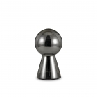 Настільна лампа Ideal Lux Birillo 116570 модерн, сірий, хром, окислене скло, метал