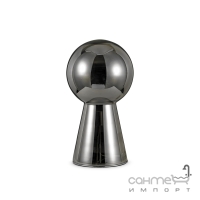 Настольная лампа Ideal Lux Birillo 116594 модерн, серый, хром, окисленное стекло, металл