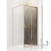 Ліва частина душової кабіни Radaway Idea Gold KDD 120 R 387064-09-01R профіль золото, прозоре скло