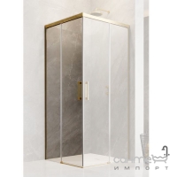 Левая часть душевой кабины Radaway Idea Gold KDD 80 L 387061-09-01L профиль золото, прозрачное стекло