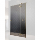 Дверь для душевой кабины Radaway Essenza Pro Gold KDJ+S 100L 10097310-09-01L золото, прозрачное стекло, левосторонняя