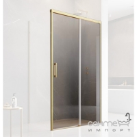 Дверь для душевой кабины Radaway Idea Gold KDJ 100R 387040-09-01R профиль золото, прозрачное стекло, правосторонняя