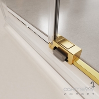 Душевая дверь в нишу Radaway Idea Gold DWD 140 387124-09-01 профиль золото, прозрачное стекло