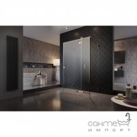 Двері для душової кабіни Radaway Essenza Pro Gold KDJ+S 80L 10097380-09-01L золото, прозоре скло, ліве