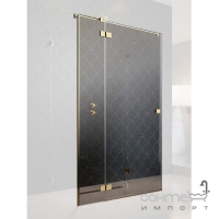 Дверь для душевой кабины Radaway Essenza Pro Gold KDJ+S 80R 10097380-09-01R золото, прозрачное стекло, правосторонняя