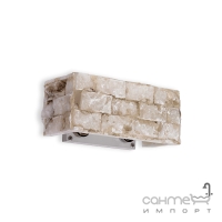 Настінний світильник Ideal Lux Carrara 018775 Лофт, алебастр