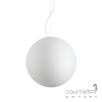 Люстра підвісна Ideal Lux Carta 226040 модерн, білий, куля