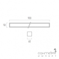 Стельовий світильник Chors Accent On 90 W SPR 2700K колір на вибір, з розсіювачем Soft-Prism