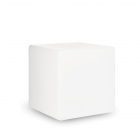 Торшер декоративный куб влагостойкий Ideal Lux Luna 191607 белый, пластик
