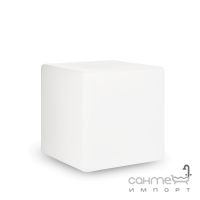 Торшер декоративний куб вологостійкий Ideal Lux Luna 191607 білий, пластик