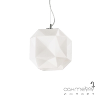 Люстра подвесная Ideal Lux Diamond 022505 белый, хром, окисленное стекло