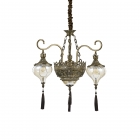Люстра подвесная Ideal Lux Harem 115993 восточный, янтарный, античная латунь, металл