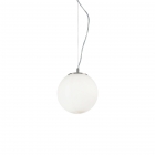 Люстра підвісна Ideal Lux 009148 модерн, білий, хром, окислене скло