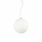 Люстра подвесная Ideal Lux Mapa 032139 модерн, белый, хром, окисленное стекло