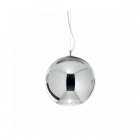 Люстра подвесная Ideal Lux Nemo 250335 модерн, хром, дутое стекло, хромированный прозрачный