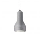 Люстра подвесная Ideal Lux Oil-1 110417 индустриальный, серый, цемент