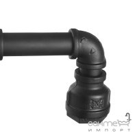 Люстра подвесная Ideal Lux Plumber 155906 лофт, черный матовый, металл