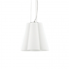 Люстра підвісна Ideal Lux Sesto 132228 модерн, білий, окислене скло