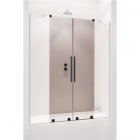 Двері для душової перегородки Radaway Furo Black DWD 150 10108413-54-01 чорні/прозоре скло
