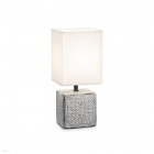 Настільна лампа Ideal Lux Kali 245348 опаловий білий, пластик