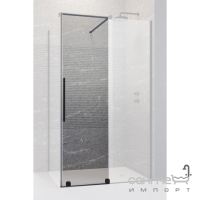 Двері для душової кабіни Radaway Furo Black KDJ 100 R 10104522-54-01R чорний/прозоре скло, правостороння