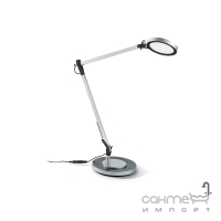 Настільна лампа на гнучкій ніжці Ideal Lux Futura 204895 авангард, алюміній, пластик
