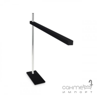 Настільна лампа на гнучкій ніжці Ideal Lux Gru 147659 авангард, чорний, пластик, хром