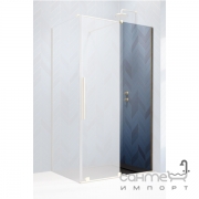 Нерухома стінка для душової кабіни Radaway Furo Gold 10110430-01-01 золото/прозоре скло