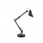 Настольная лампа на гибкой ножке Ideal Lux Sally 061160 индустриальный, черный