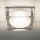 Точковий світильник для ванної кімнати Astro Lighting Vancouver Square 90 LED 1229013 Акрил Прозорий
